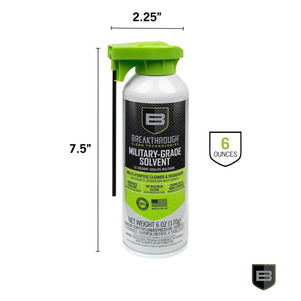 Military Grade Solvent Aerosol 6 OZ