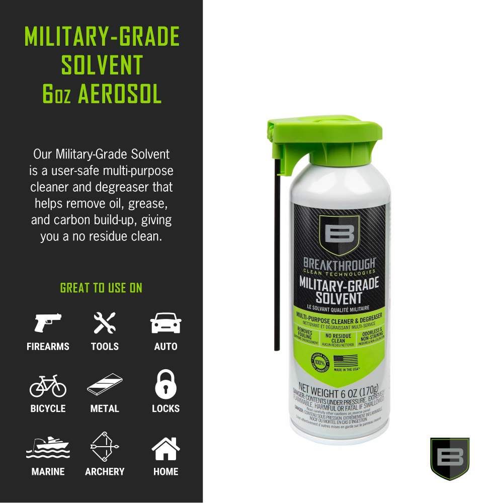 Military Grade Solvent Aerosol 6 OZ