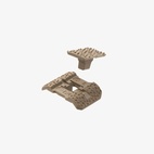 M-LOK® Rail Covers, Type 2 Half Slot FDE