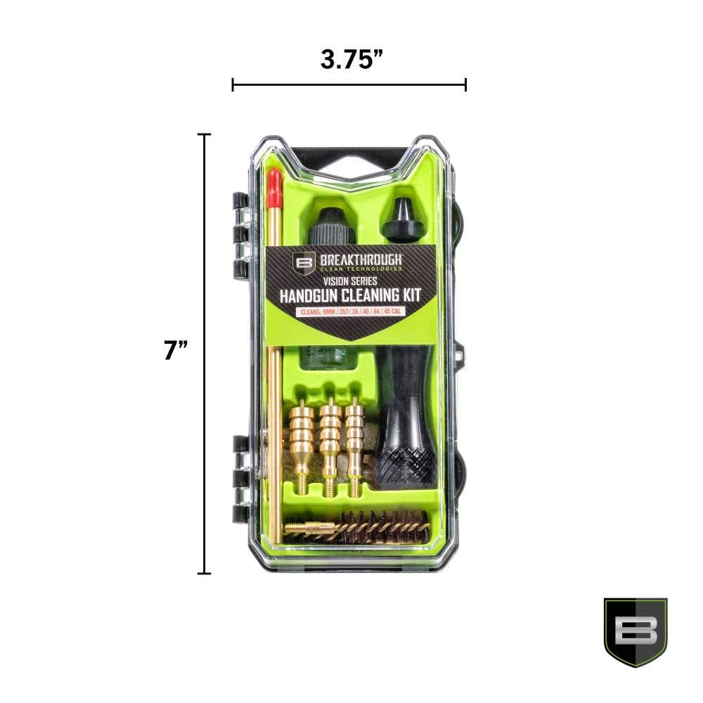 BCT Vision Series Pistol Cleaning Kit - .38 / .40 / .45 Cal