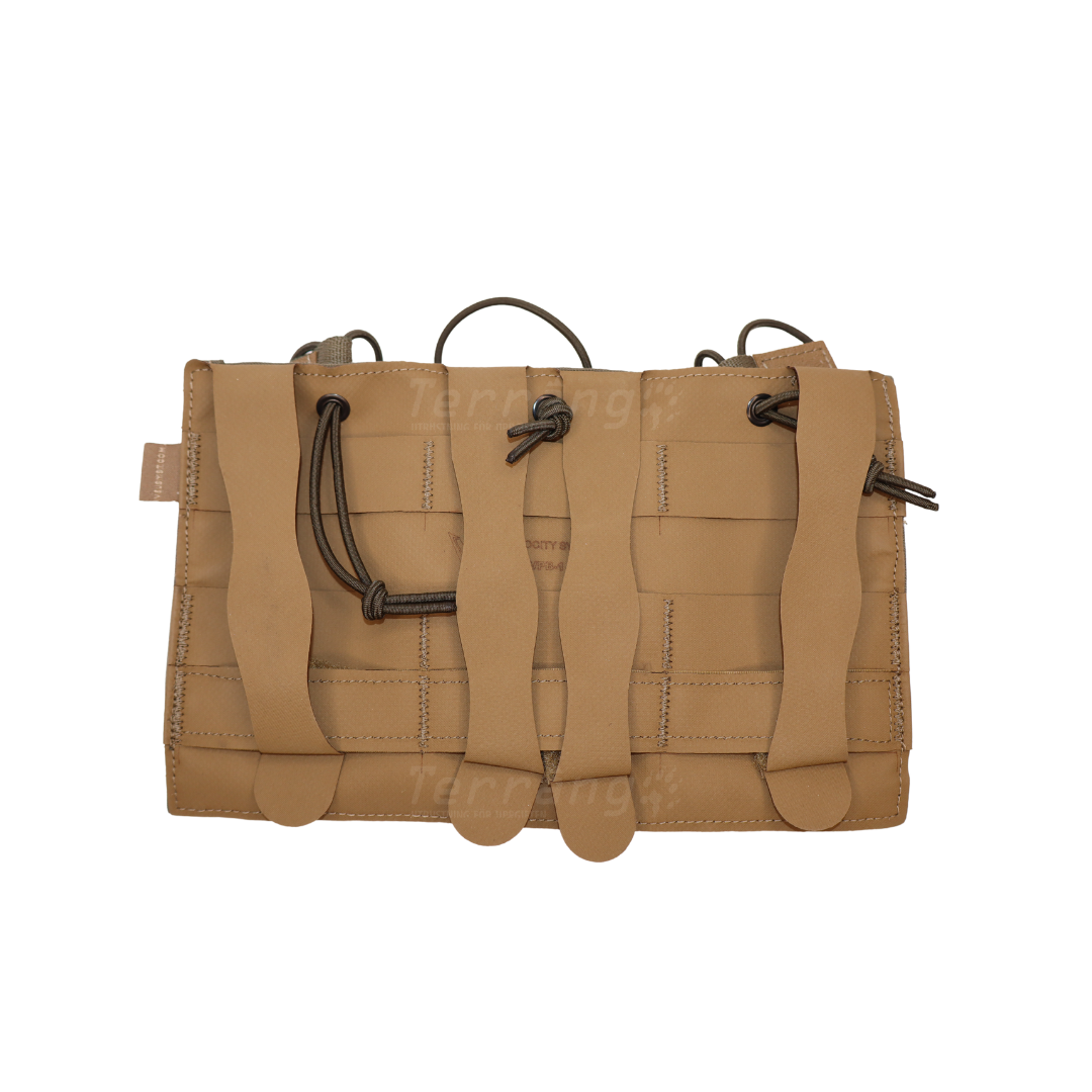 M4 Triple Mag Pouch, Open Top Ranger Green