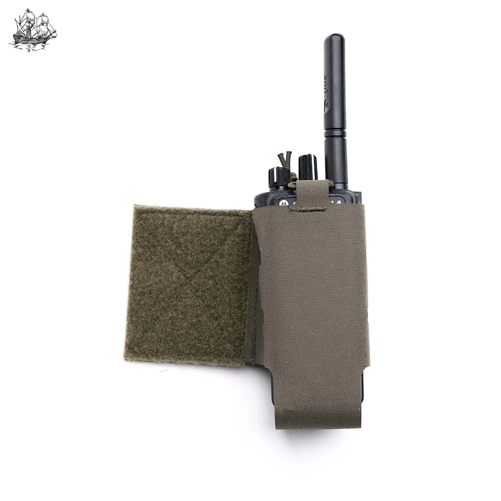 Side Flap Radio Pouch Motorola APEX Ranger Green Left