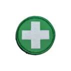 Medic patch grön/vit