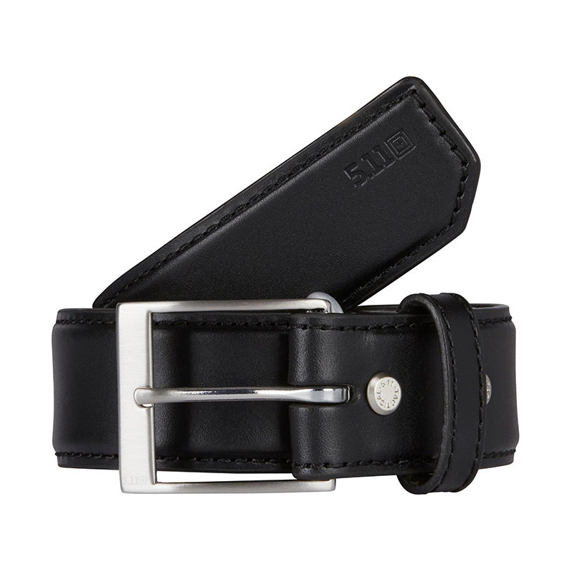 Leather Casual Belt Black