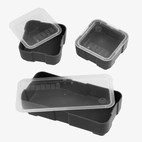 DAKA® Bins – 2x4, 2x2 Black