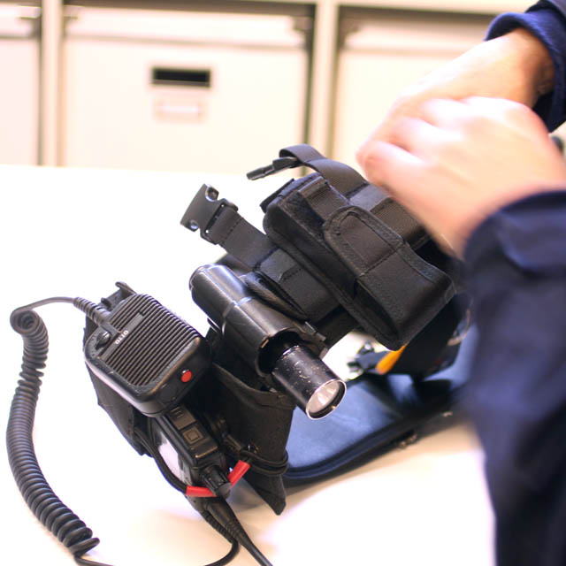 Polisutrustningsbälte - 09 Black X-Large