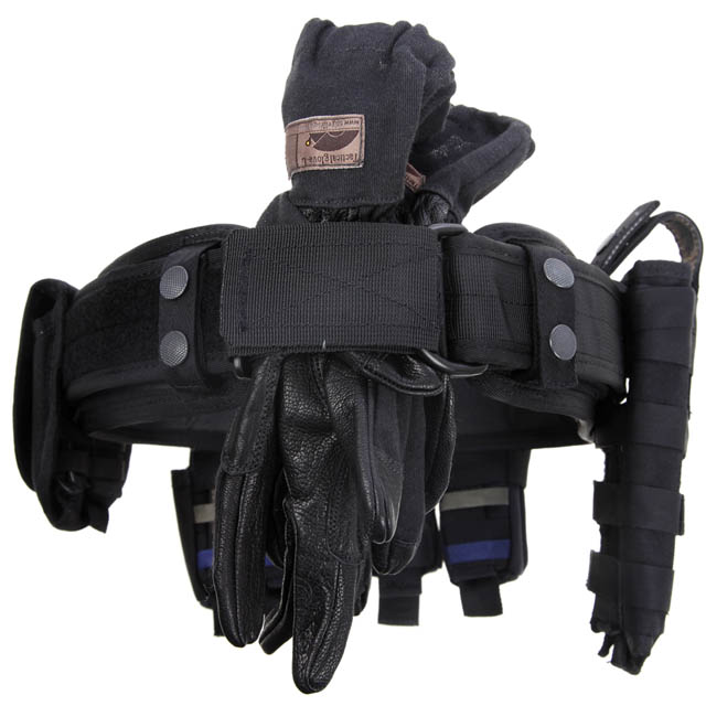 Polisutrustningsbälte - 09 Black X-Large