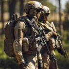 30-40L Combat backpack 1.0 - Black