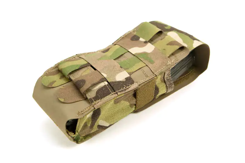 Helium Whisper Double M4 Magazine Pouch Multicam