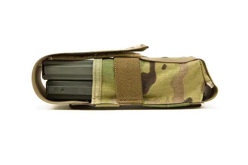 Helium Whisper Double M4 Magazine Pouch Multicam