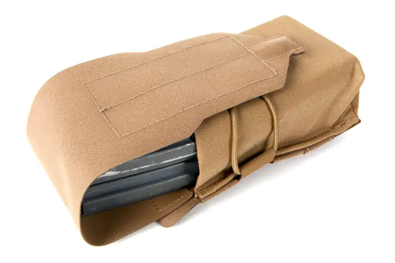 Helium Whisper Double M4 Magazine Pouch Coyote Brown