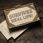 INDEX CARD HOLDER - TAN W/ 25 INDEX CARDS