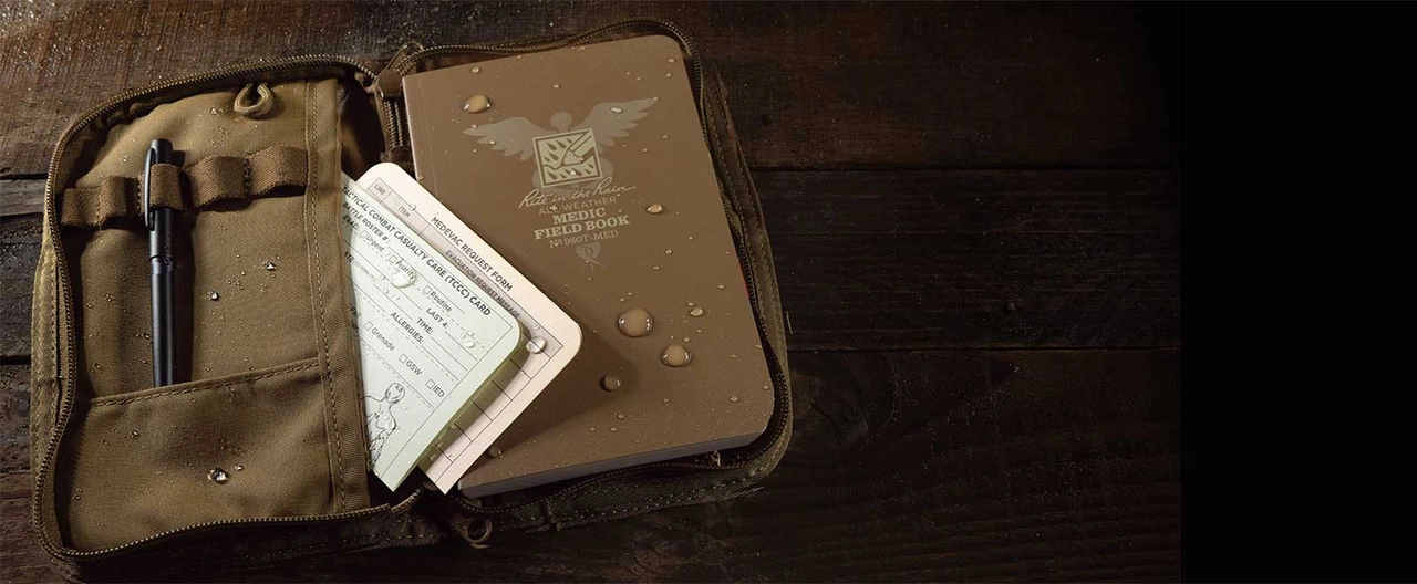 Medic Book Kit - Tan Book / Tan Cover