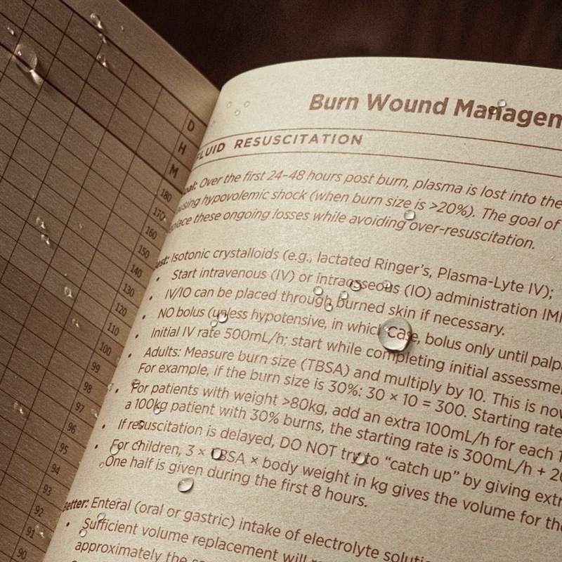 Medic Field Book - Tan