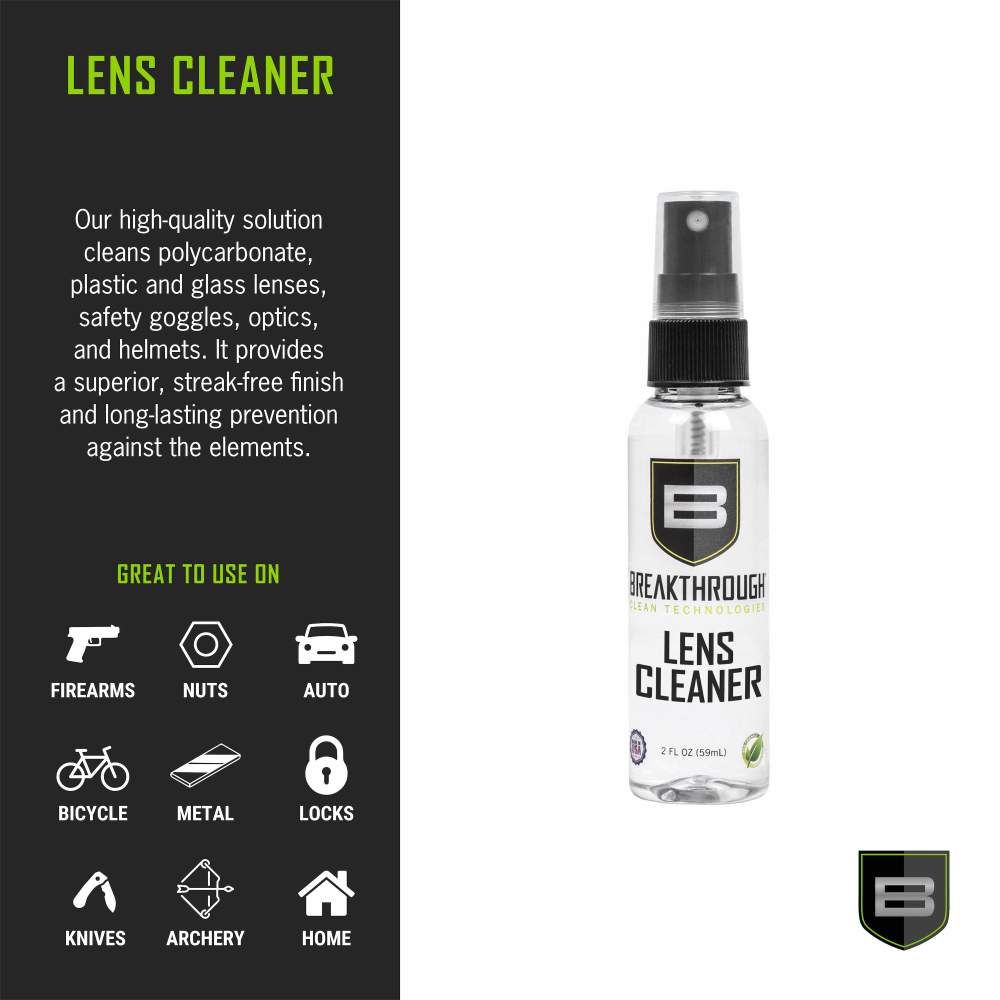 BCT - Lens Cleaner - 2OZ Spray Bottle