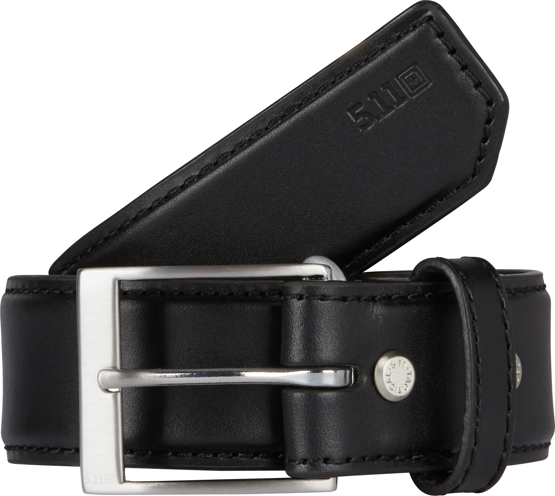 Leather Casual Belt Black