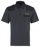 Väktare Pikétröja Grå Medium