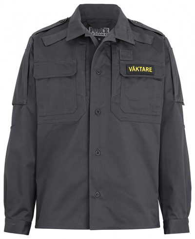 Väktare Skjortjacka Lambda Grå 7XL