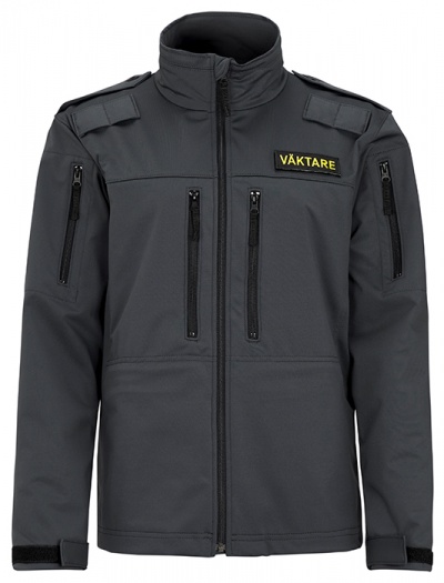 Väktare Softshell-jacka Sydney Dam Grå Small