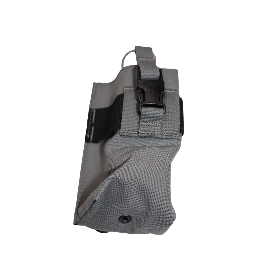 Helium Whisper Motorola Radio Pouch Wolf Grey