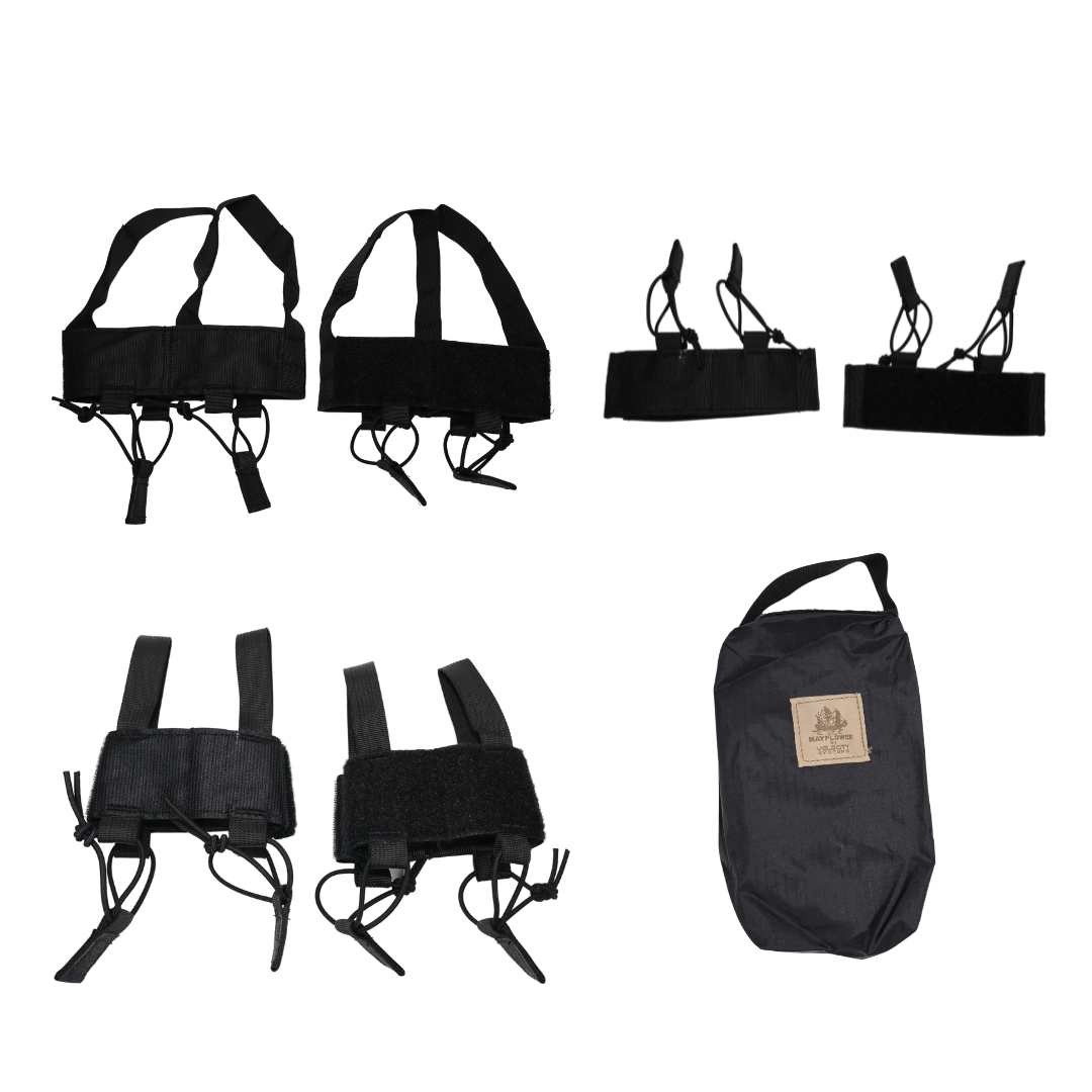 Gen V Split Front Chest Rig Black