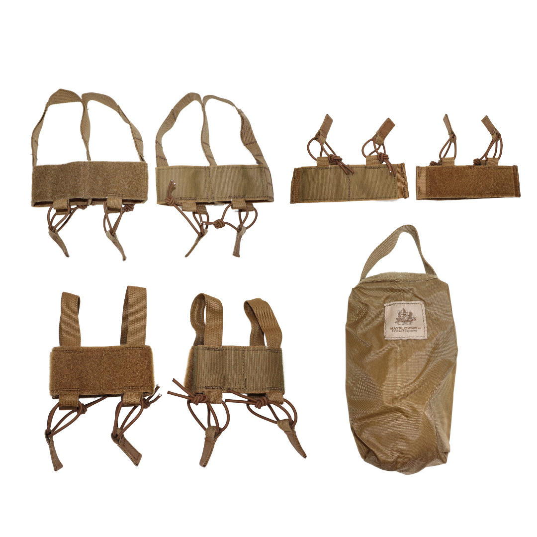 Gen V Split Front Chest Rig Coyote Brown