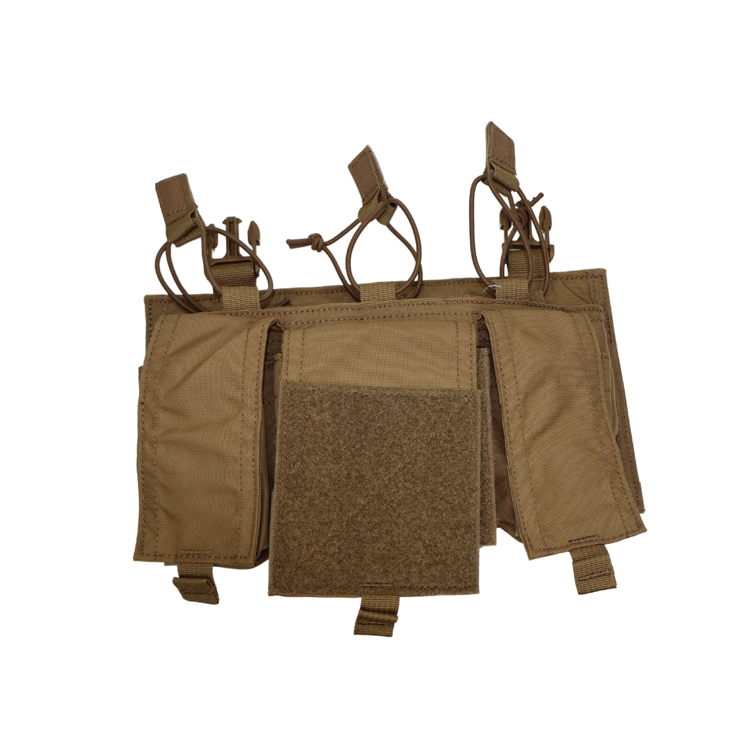 Triple AK47 Swift-Clip™ Placard, GP Coyote Brown