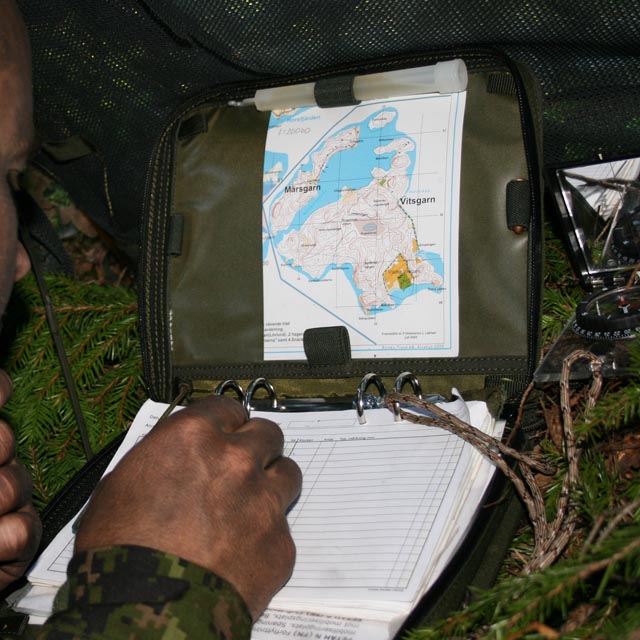 Fältpärm A5 -07 Grey