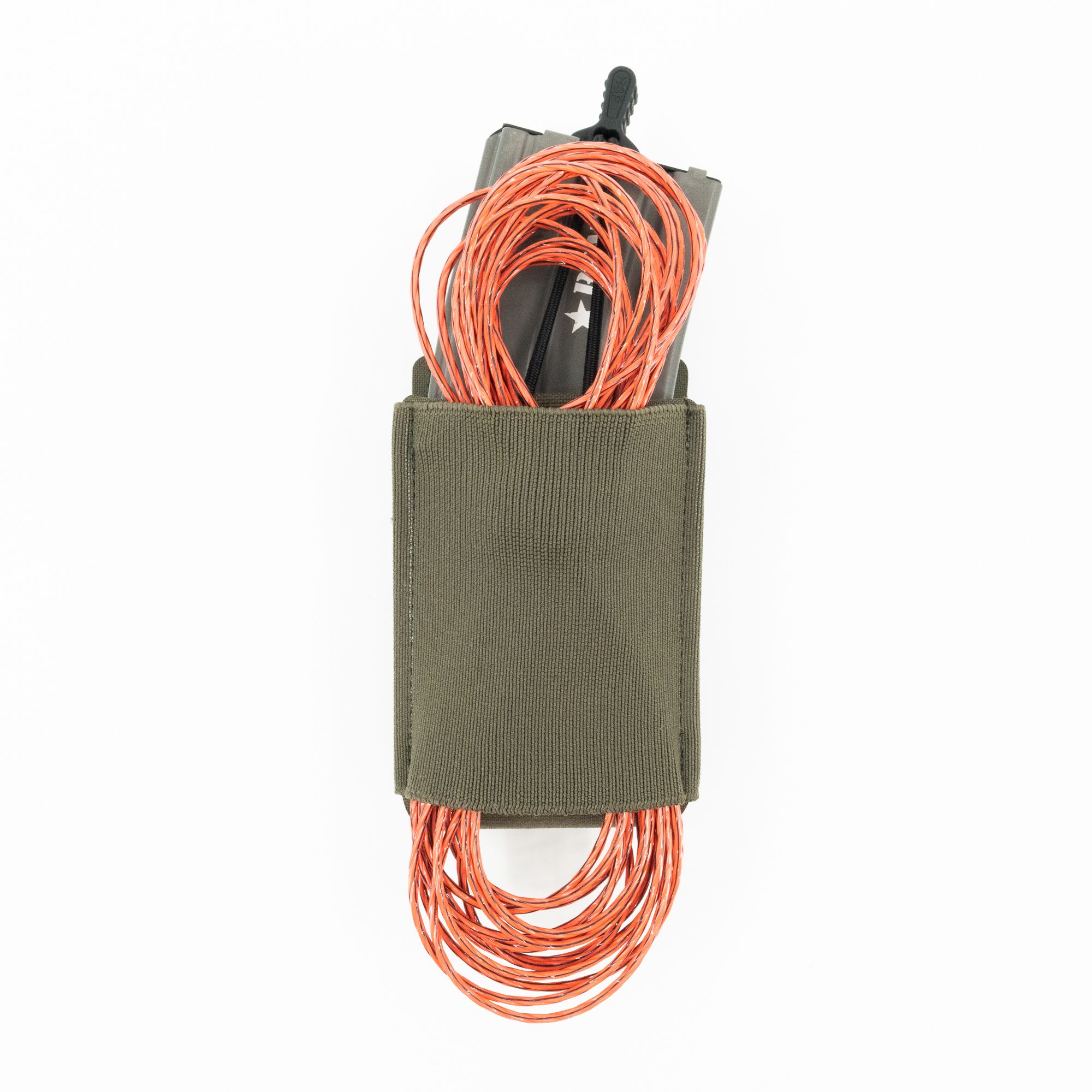 Single Rifle Mag Pouch W/MP2 Ranger Green