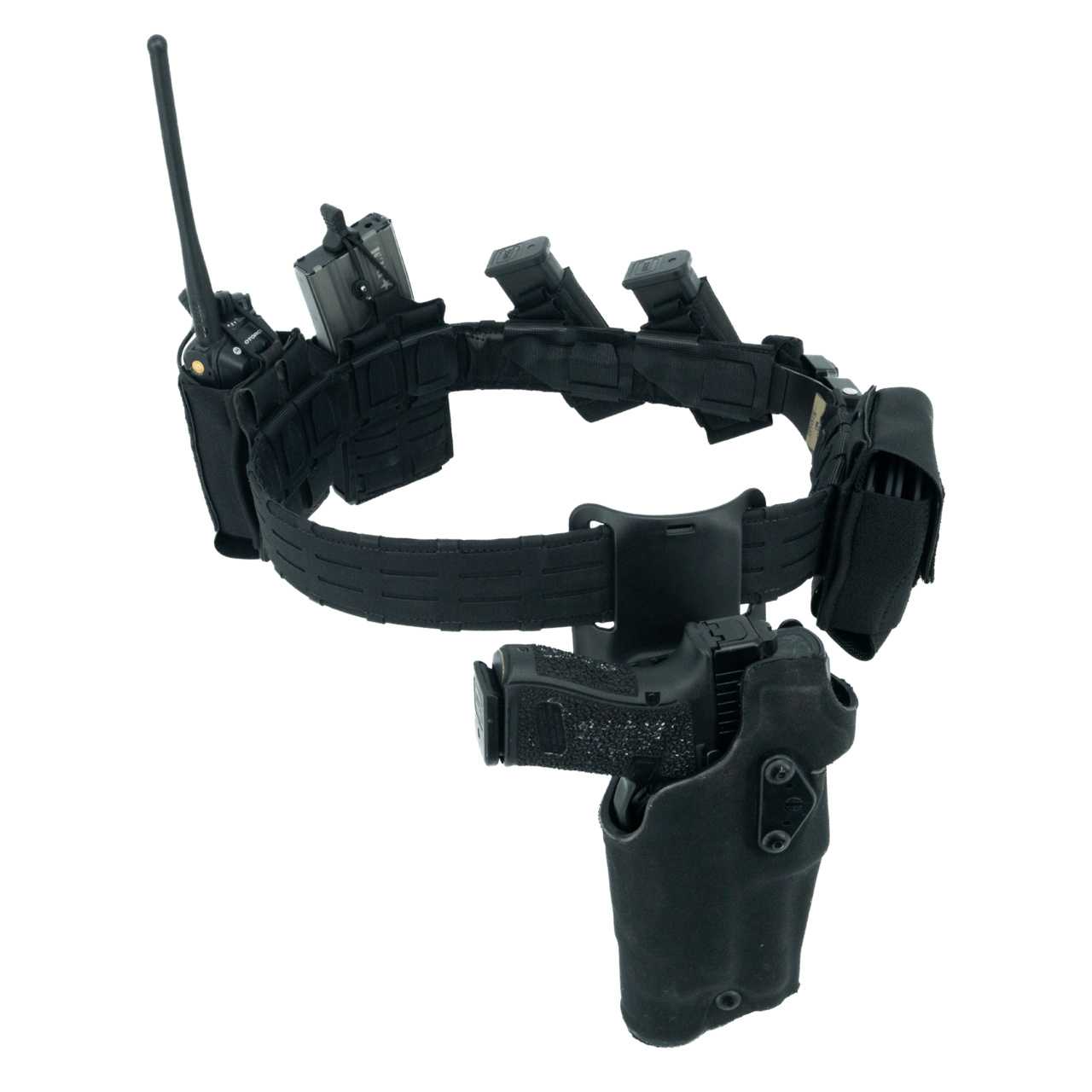 D3 Outer Belt with D Ring Snakebite Black Medium