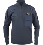 Natotröja ½ zip Ordningsvakt XX-Small