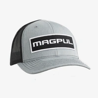Wordmark Patch Trucker Heather Gray/Black