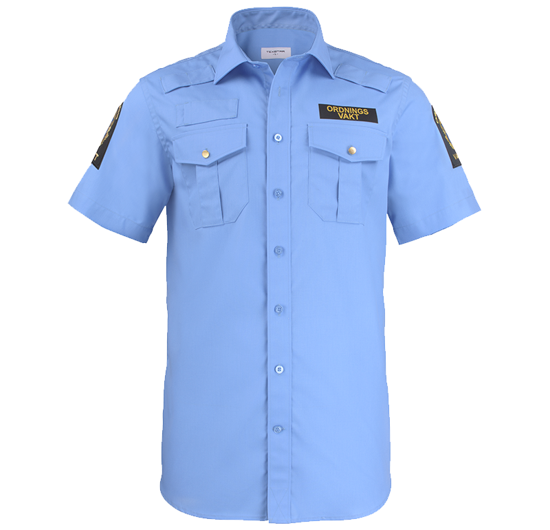 Skjorta kort ärm HERR Ordningsvakt Large