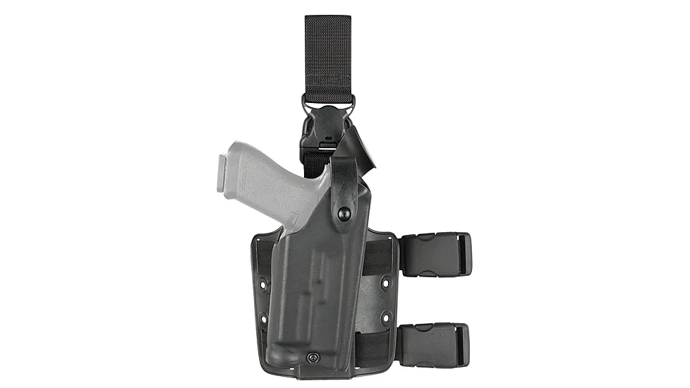 Safariland® 6005 SLS Tactical Holster with Quick-Release Leg Strap, Black, Left, Glock 20/21 