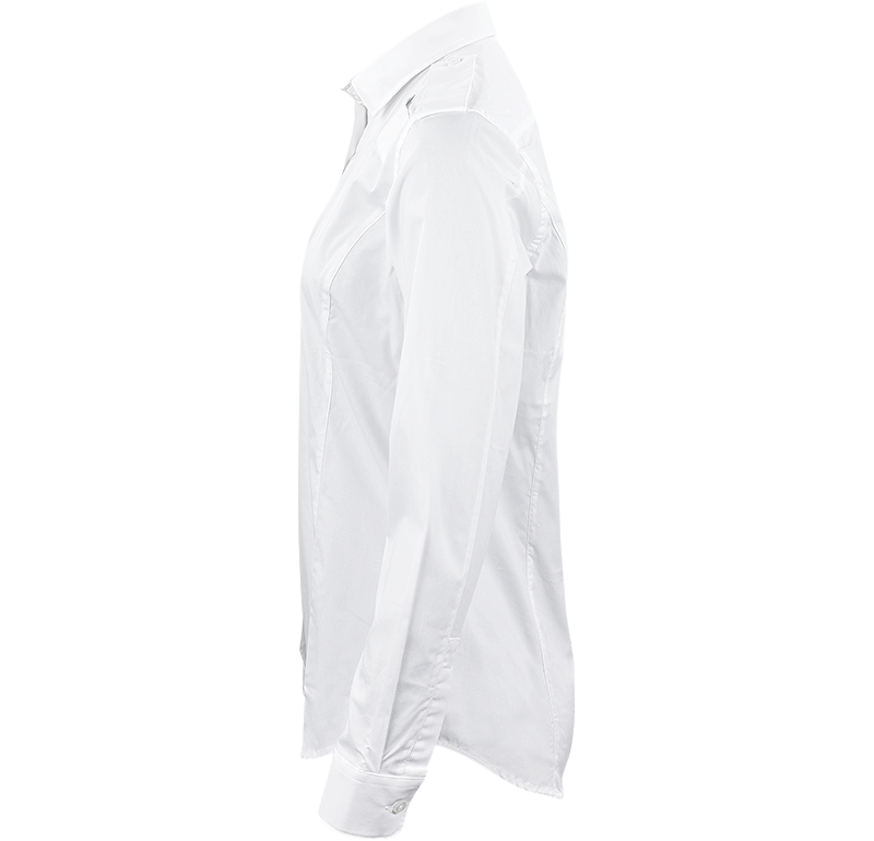 Skjorta lång ärm Väktare DAM VIT Small