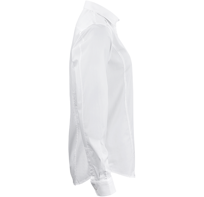 Skjorta lång ärm Väktare DAM VIT Small