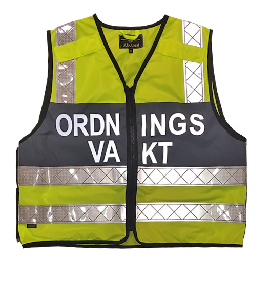 Reflexväst Ullharen T24B Ordningsvakt