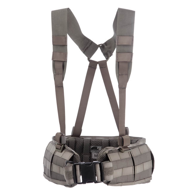 Combat Belt Harness Grey