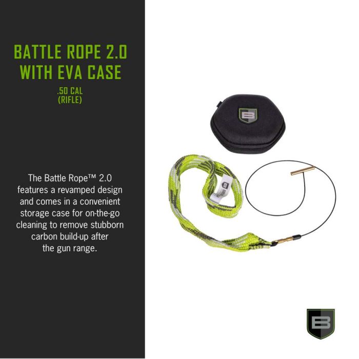 Battle Rope 2.0 with EVA case - .50 Cal