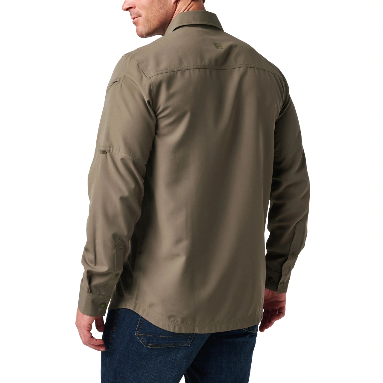 Marksman L/S Shirt Sage Green Large