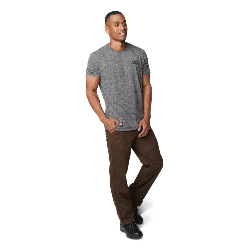 Triblend Legacy S/S Tee Charcoal Small