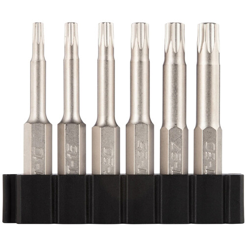 Set of Six 2" Bits (Torx)
