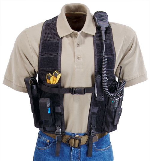 Undercover väst Black