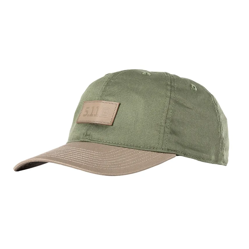 Leather Box Logo Cap Tank Green