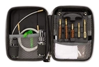EVA CASE - CABLE PULL THROUGH CLEANING KIT (.223 CAL / .30 CAL / 9MM) - BLACK WITH GRAY TRIM