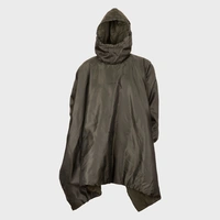Insulated Poncho Olive