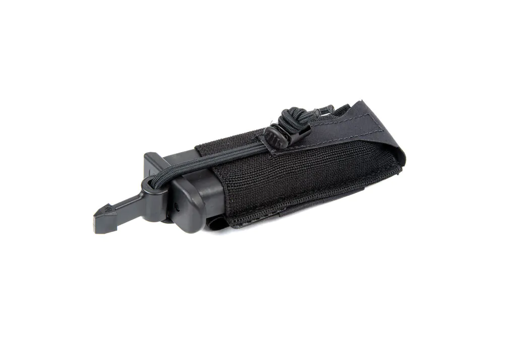 Mag Now, Single Pistol Mag Pouch, Bullets Forward Black