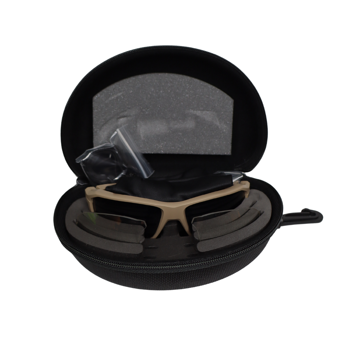 SI Ballistic HNBL Terrain Tan w/ Clear and Grey