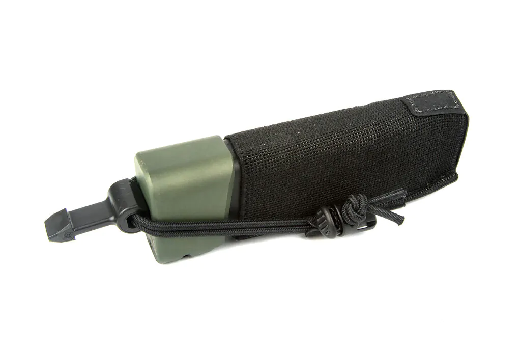 Mag Now, Single Pistol Mag Pouch, Bullets Flat Black