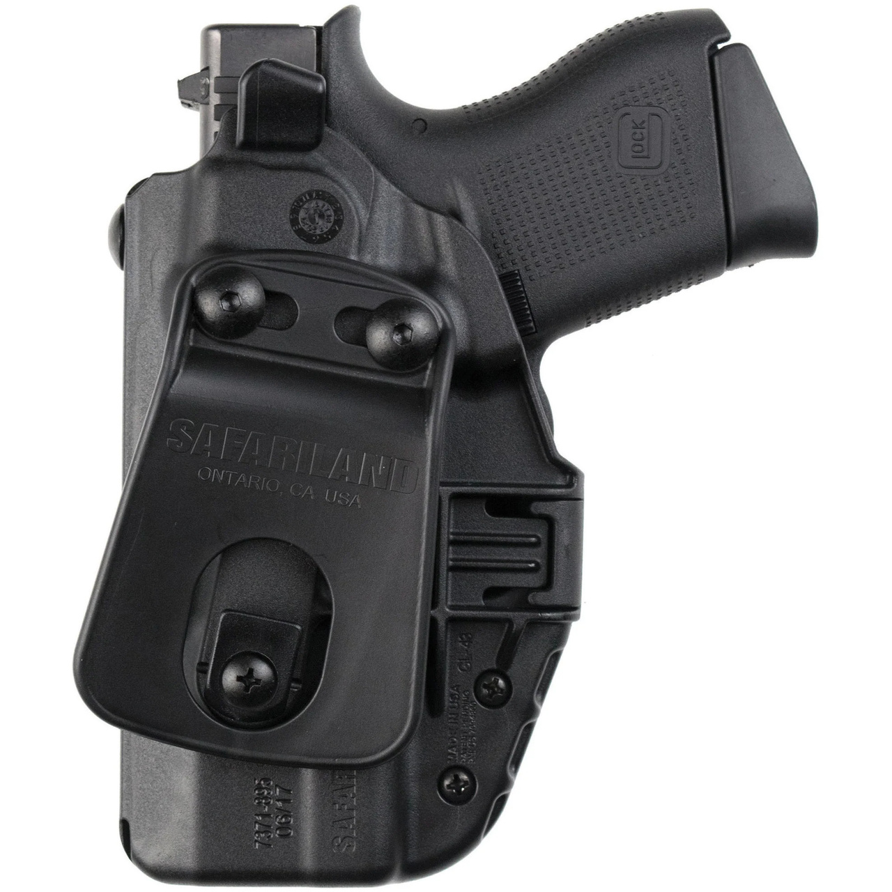 7371 7TS™ ALS® Conceal Micro, paddle, P365, Black Right Plain